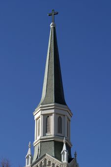 Church Steeple Stock Image