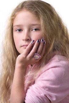 Glamor Girl Royalty Free Stock Images Glamor Girl Royalty Free Stock Images