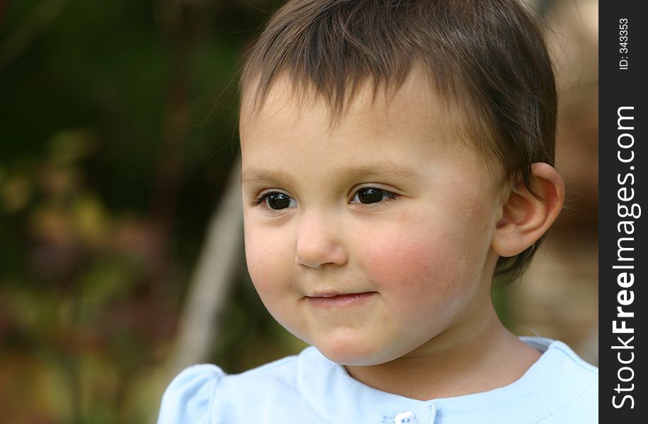 Baby Girl Toddler Smile