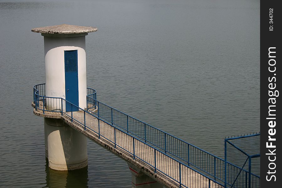 Tower On A Lake