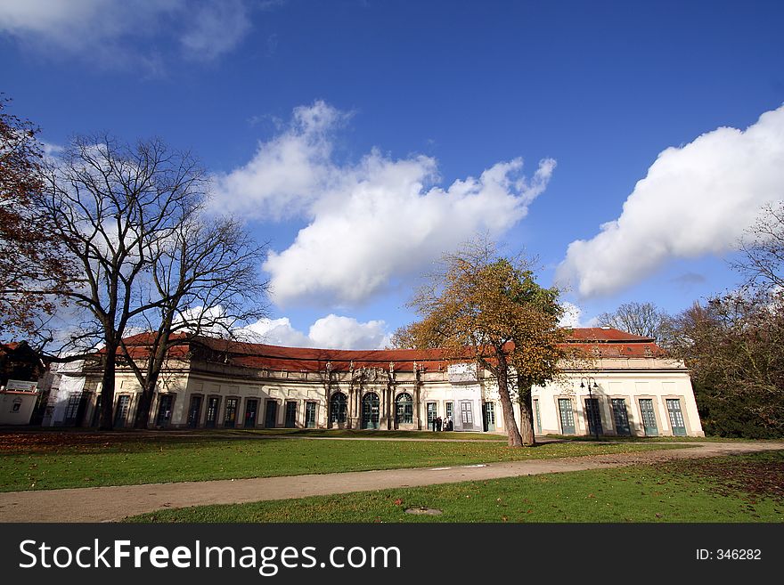 Old Building In Autum