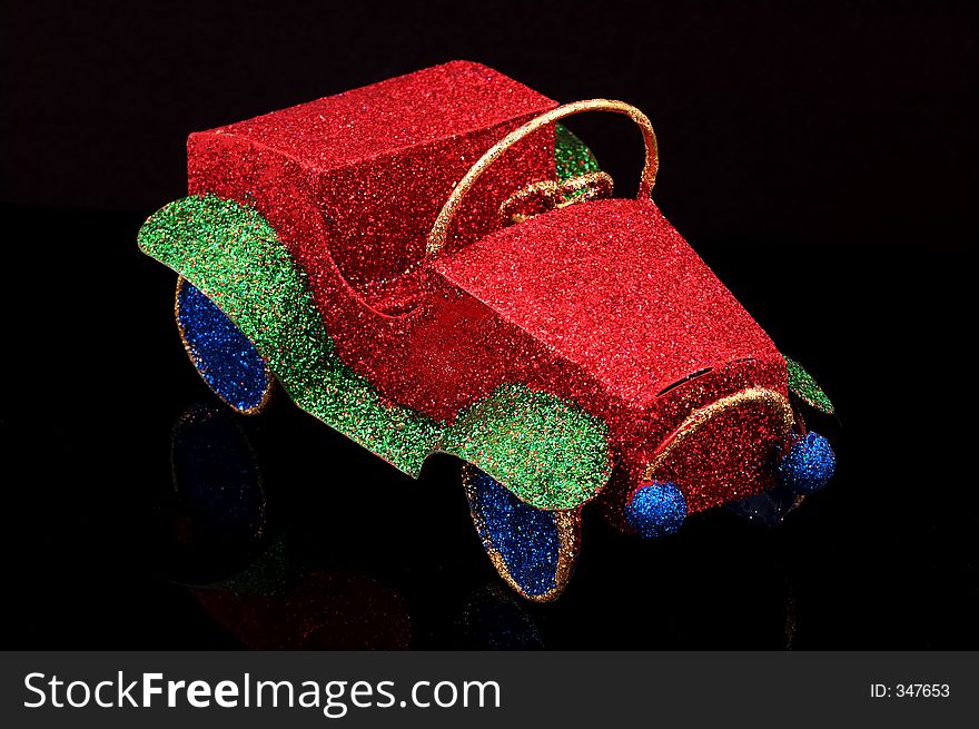 Photo of a Car Christmas Decoration
