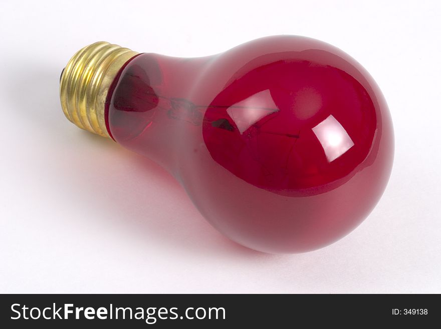 Red Light Bulb