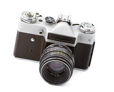 Russian Old Camera Royalty Free Stock Images