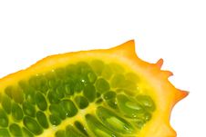 Kiwano Isolated Stock Photography Kiwano Isolated Stock Photography