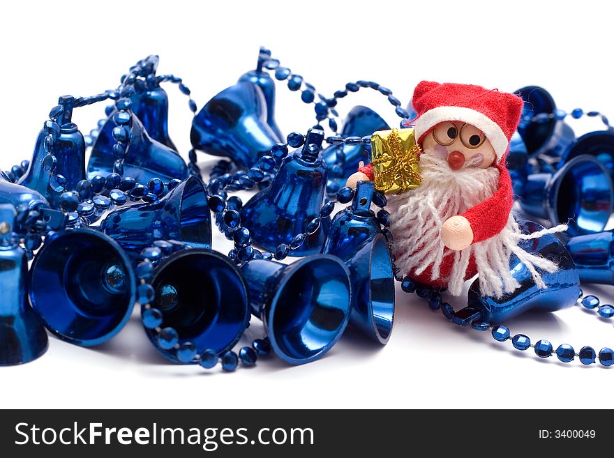 Blue Christmas Bells