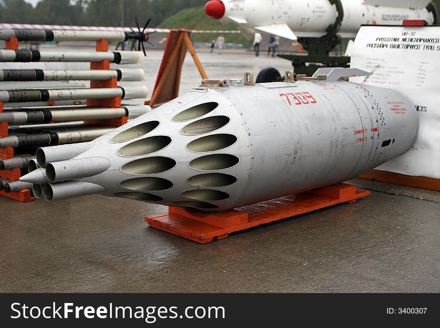 Ammo - Missile gun of army jet fighter