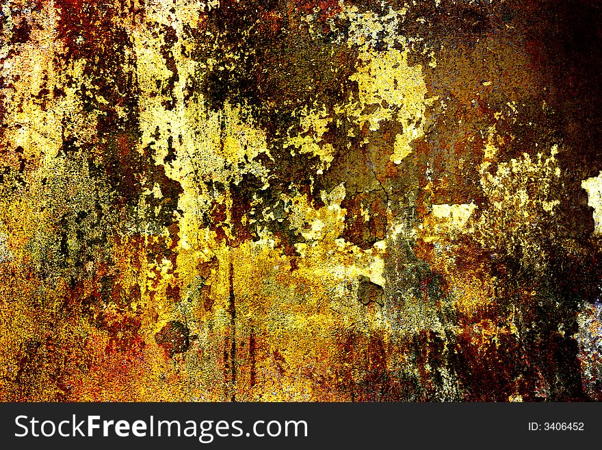 Grunge background - old and dirty wall
