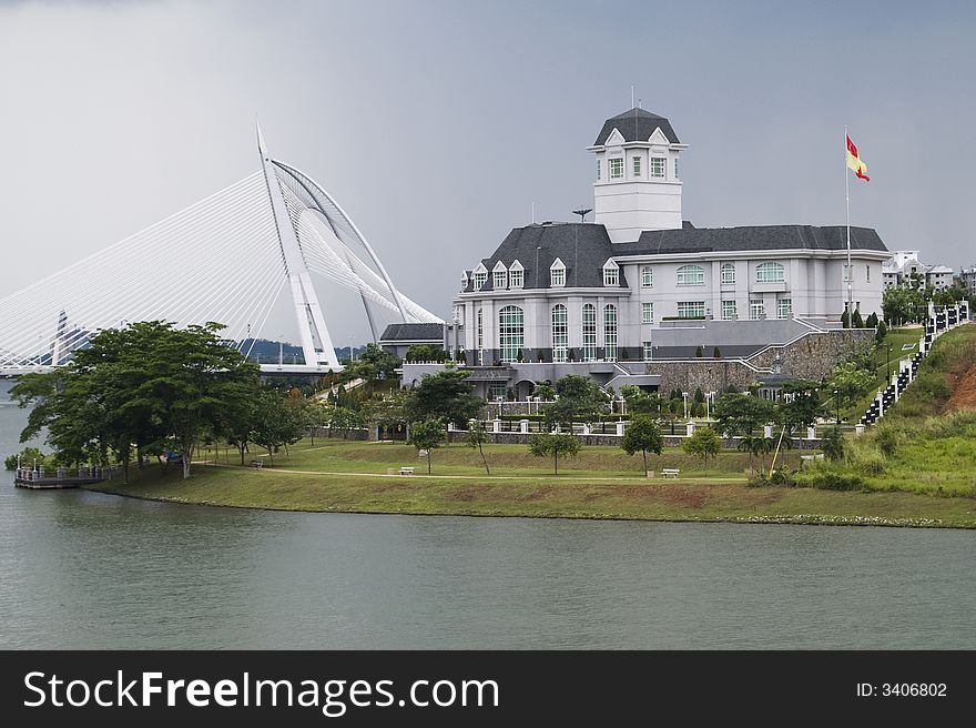 Istana Darul Ehsan, Palace of King of Selangor at Putrajaya, Malaysia