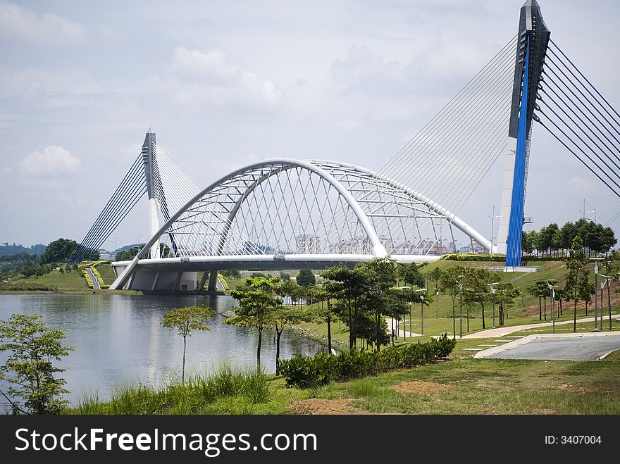 One of the Bridge at Putrajaya, Malaysia