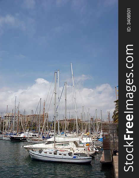 Mooring-quay Of Barcelona