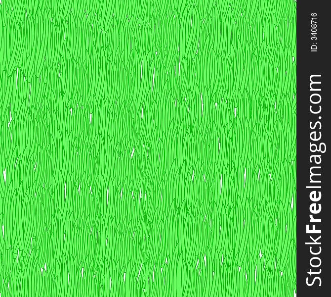 Seamlessly vector wallpaper with green grass. Seamlessly vector wallpaper with green grass