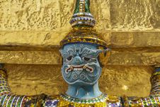 Thai Style Statue Of A Giant Stock Photography Thai Style Statue Of A Giant Stock Photography