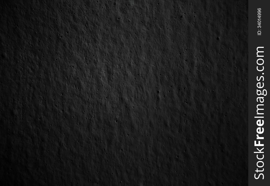 Abstract black background, rough texture