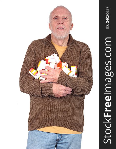 Senior Citizen With Multiple Prescriptions