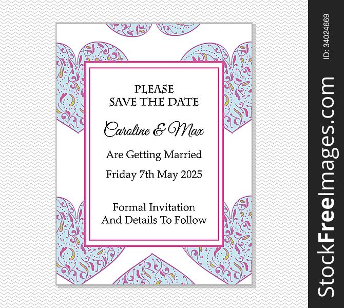 Wedding card