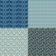 Set Of Geometric Patterns. Stock Images Set Of Geometric Patterns. Stock Images