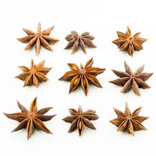 Star Anise Square Stock Image Star Anise Square Stock Image