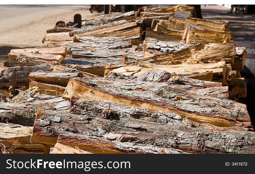 Stacked Firewood