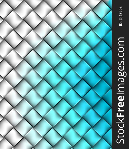 Abstract lattice background with satin like finish