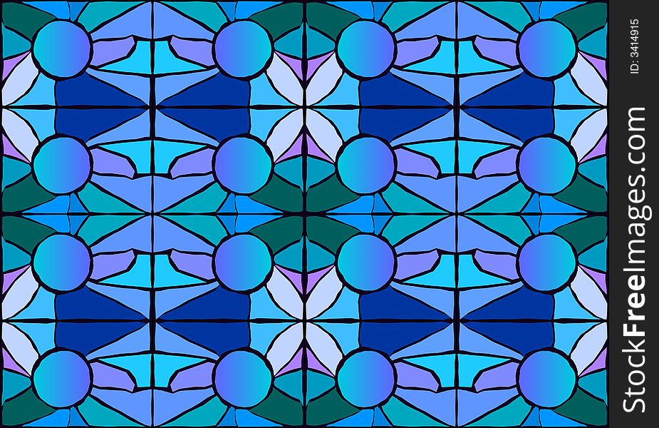 Blue tile retro background wallpaper. Blue tile retro background wallpaper