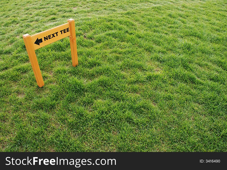 Golf playground - The Czech Republic. Golf playground - The Czech Republic