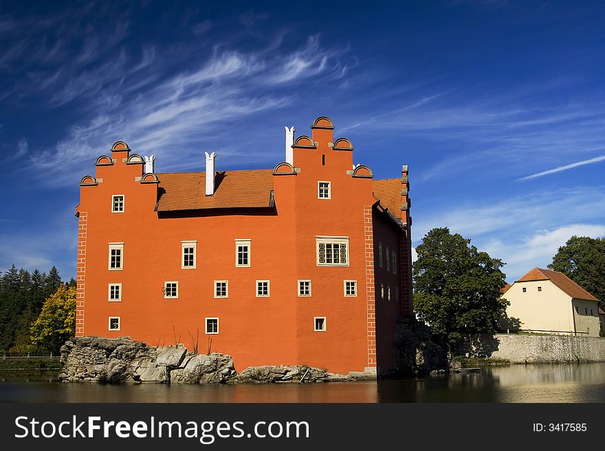 The castle Cervena Lhota - Czech Republic