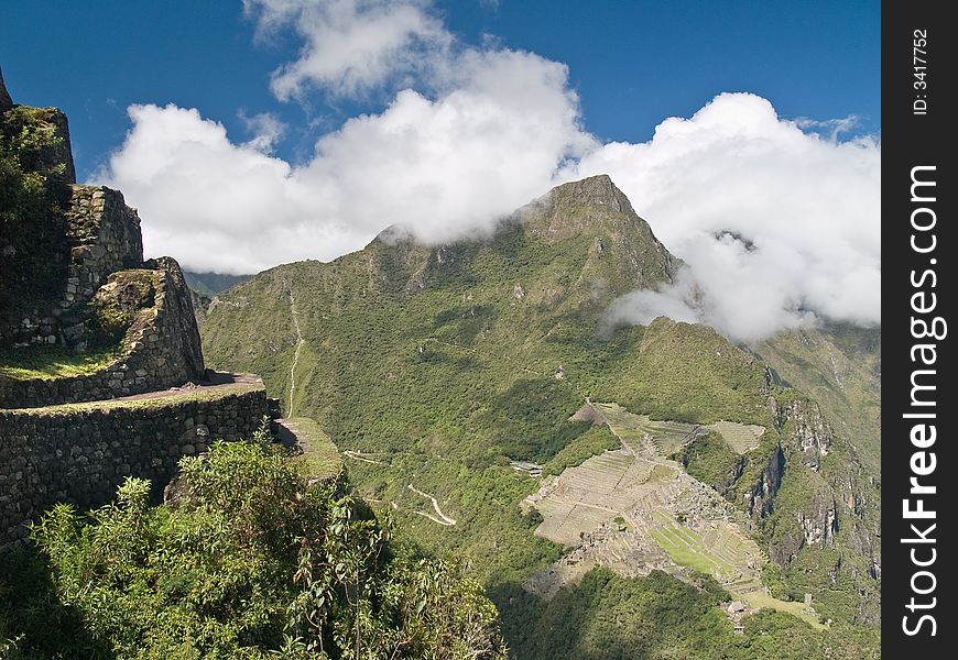 Machu Picchu ancient city (Peru)