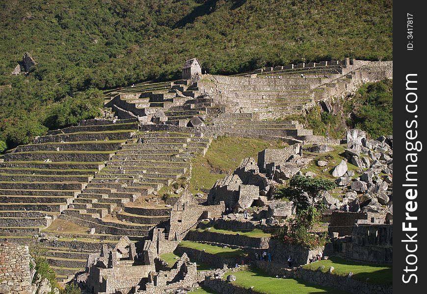 Machu Picchu ancient city (Peru)