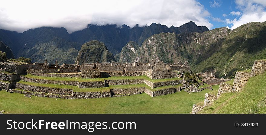 Machu Picchu ancient city (Peru)