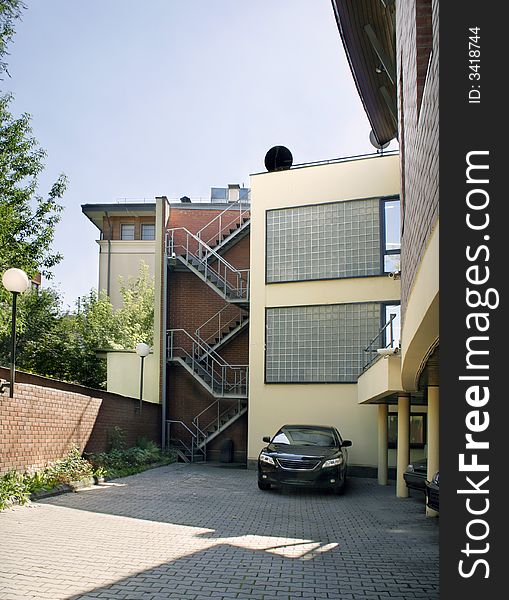 Internal Courtyard Of House