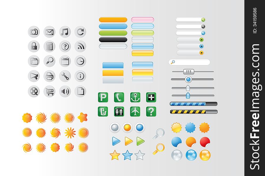 Buttons And Icons