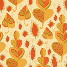 Vector Leaf Pattern.Leaf Background. Stock Photos Vector Leaf Pattern.Leaf Background. Stock Photos