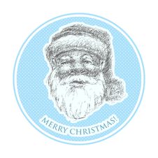 Santa Claus . Hand Drawn. Eps8 Royalty Free Stock Photography Santa Claus . Hand Drawn. Eps8 Royalty Free Stock Photography