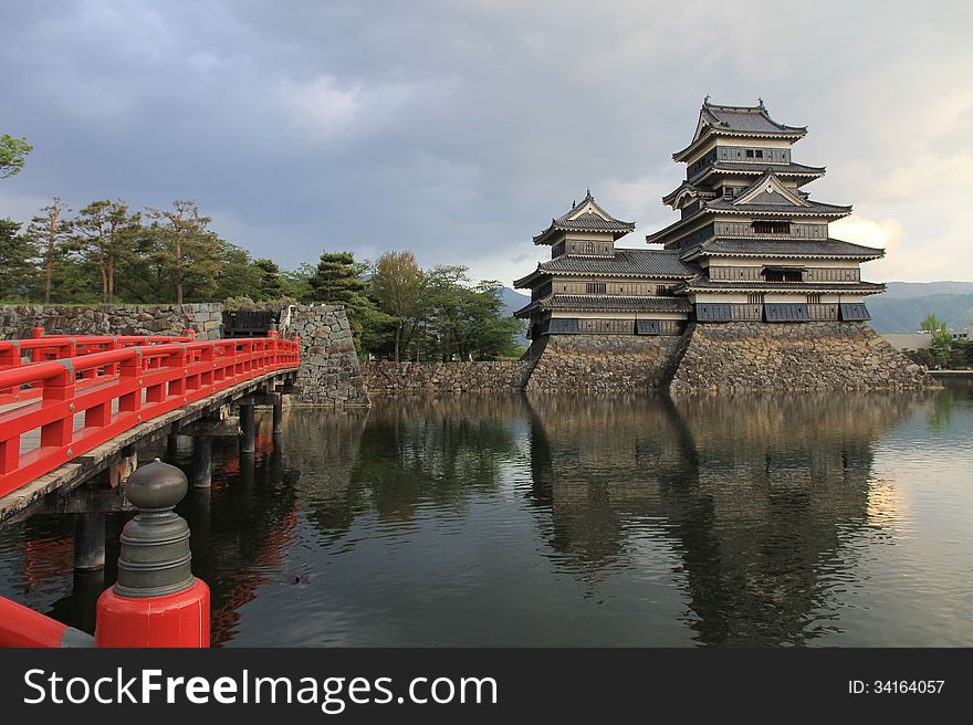 Red Chinese Bridge Beijin China