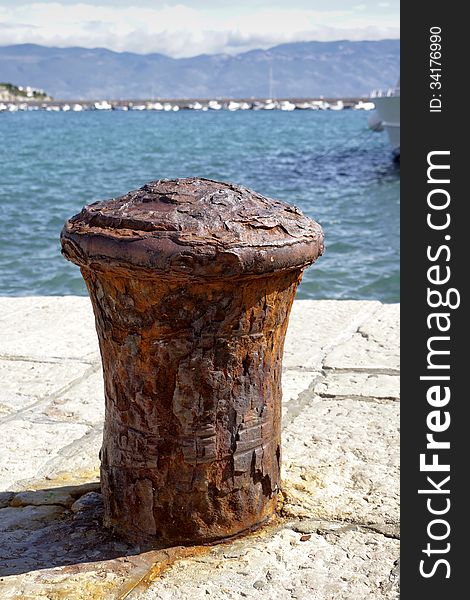 Beautiful Old Oxidated Buoy