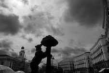 Puerta Del Sol, Madrid Royalty Free Stock Images Puerta Del Sol, Madrid Royalty Free Stock Images