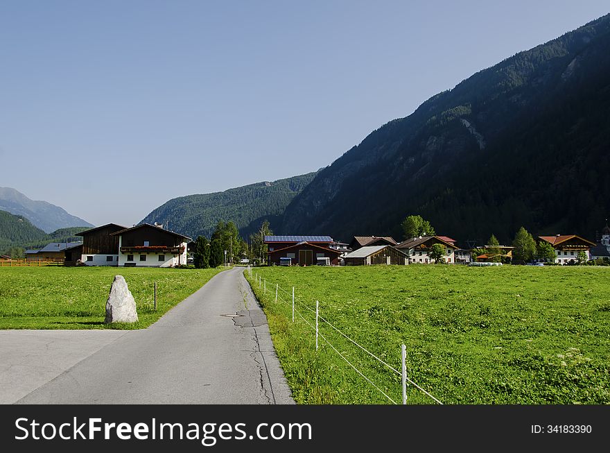 Small village in Tirol Austria.