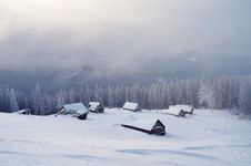 Mountain Village Royalty Free Stock Image Mountain Village Royalty Free Stock Image