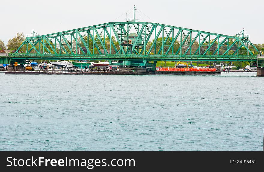 Bridge To Michigan Island