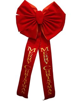 Merry Christmas Red Ribbon Stock Image Merry Christmas Red Ribbon Stock Image