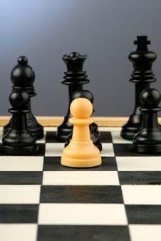 Chess-men Stock Image