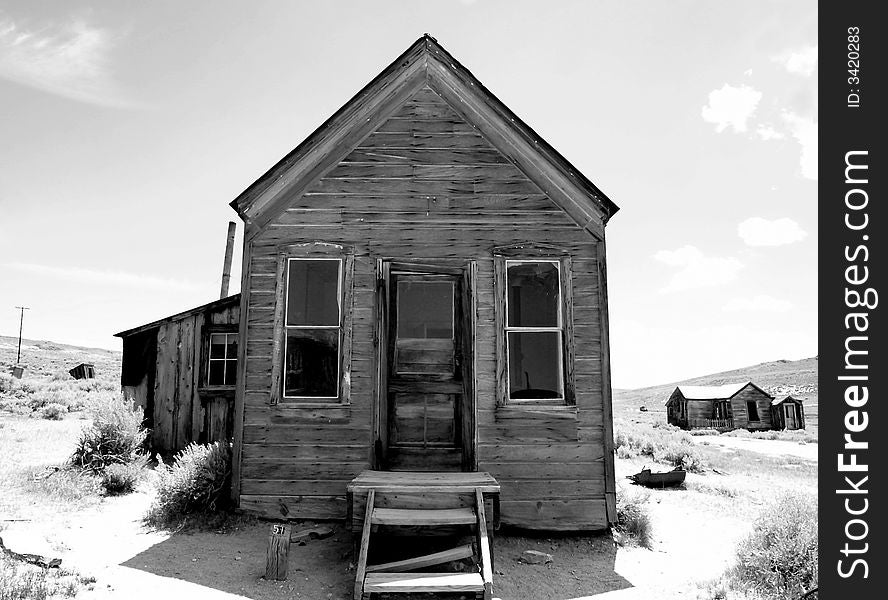 Bodie Ghost Town Home, Bodie California