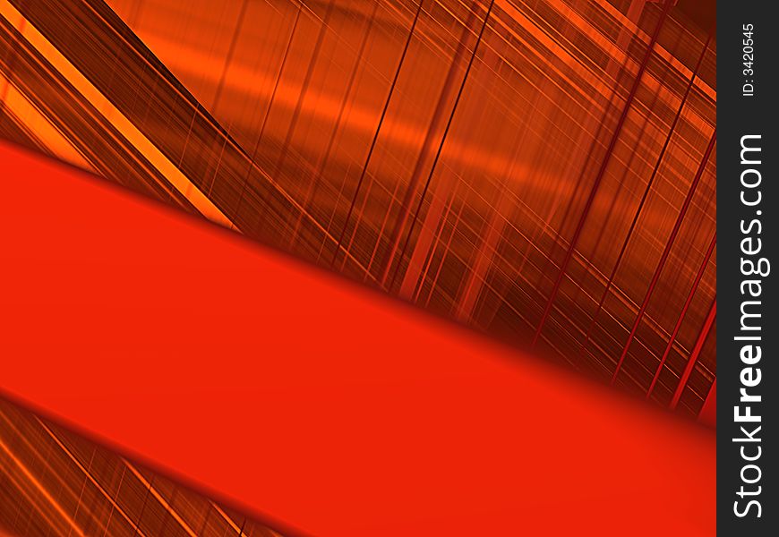 Abstract red background with intersecting lines