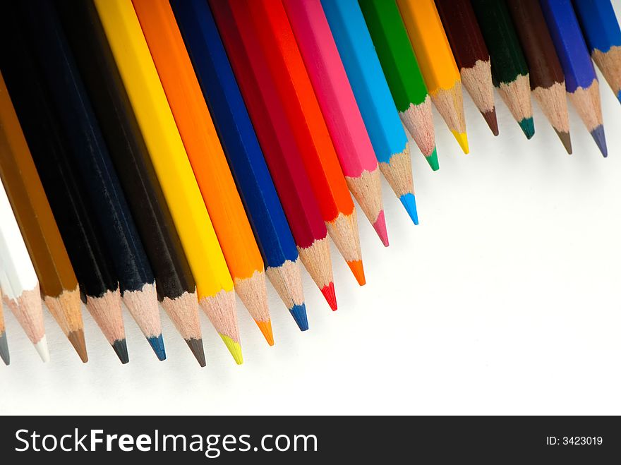Multi-coloured Pencils
