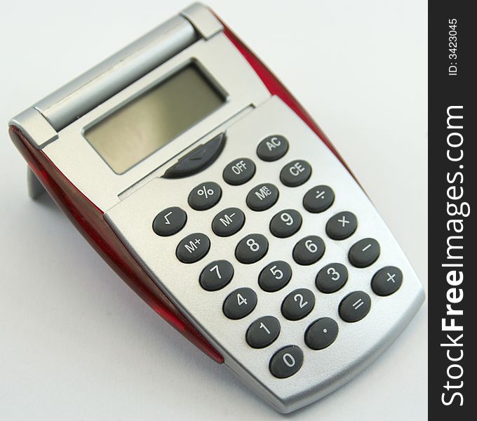 The original a red calculator