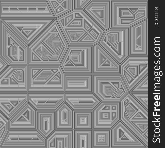 Abstract geometric background, seamless repeat pattern