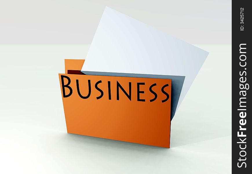 An image of a business file folder with a sheet of paper coming out of it. An image of a business file folder with a sheet of paper coming out of it.