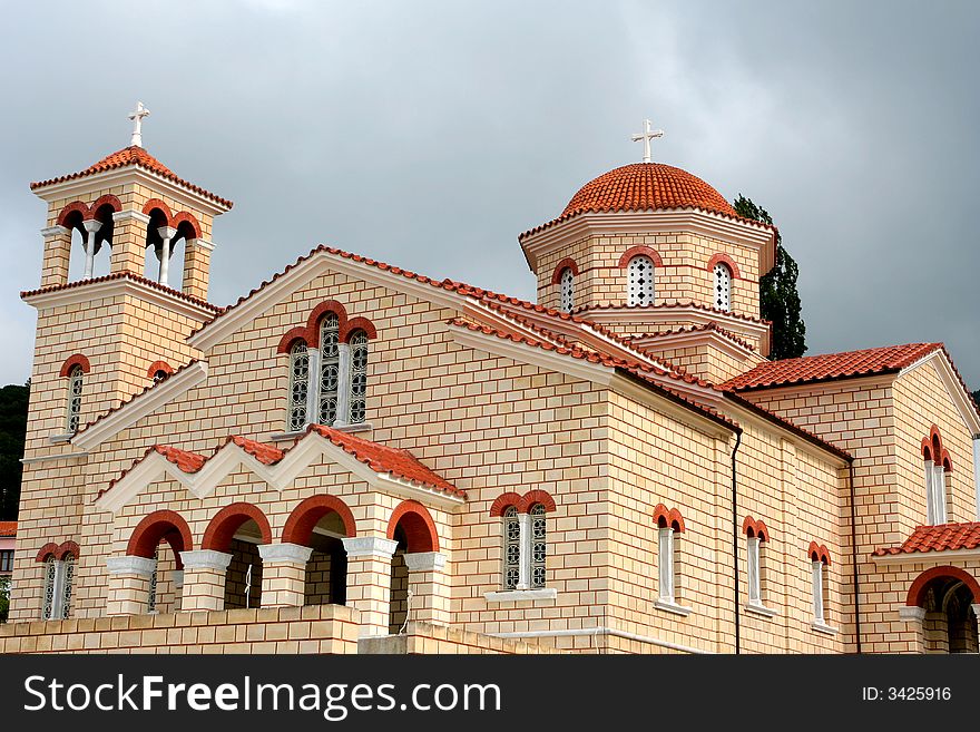 Big old church in greece