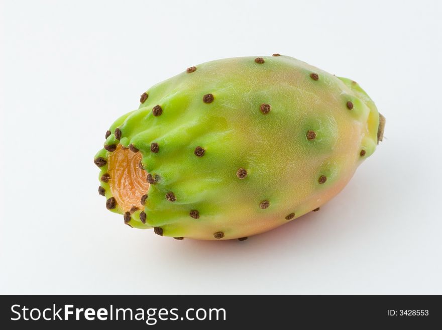 Ficus indica isolated with clipping path